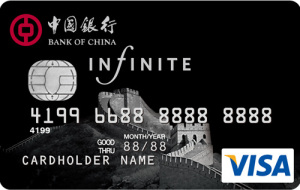 中国银行无限信用卡